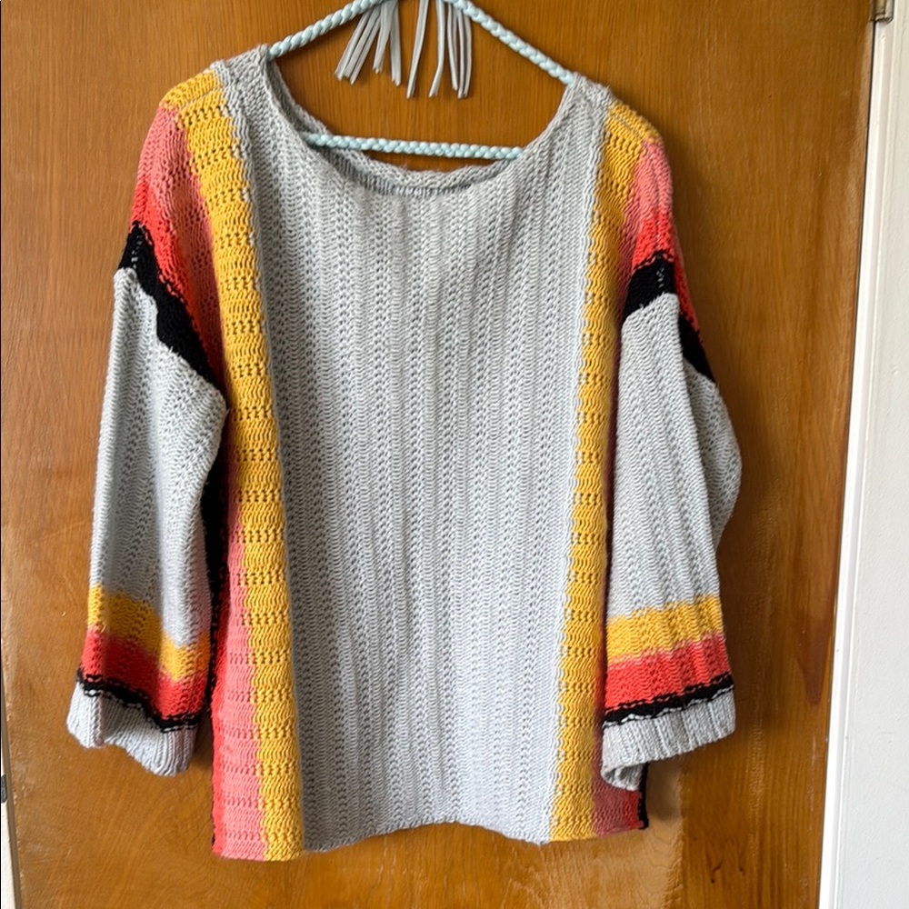 Vintage Colorful Women's Sweater